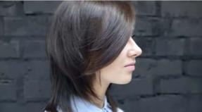 Женская стрижка лесенка на средние волосы — С челкой и без (фото)